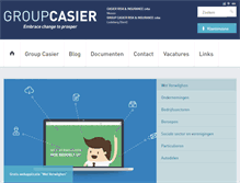Tablet Screenshot of casier.be